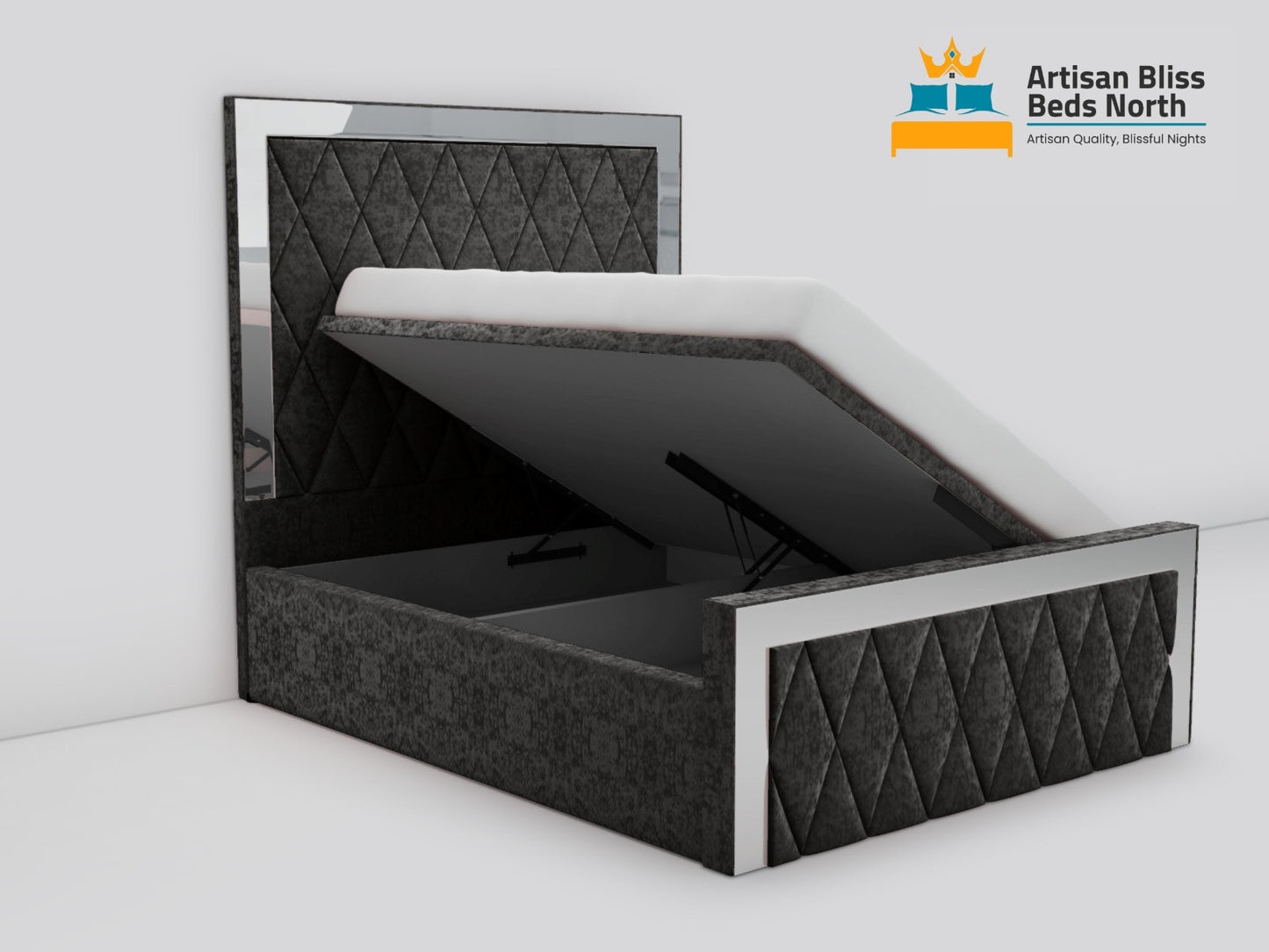 Diamond luxe bed