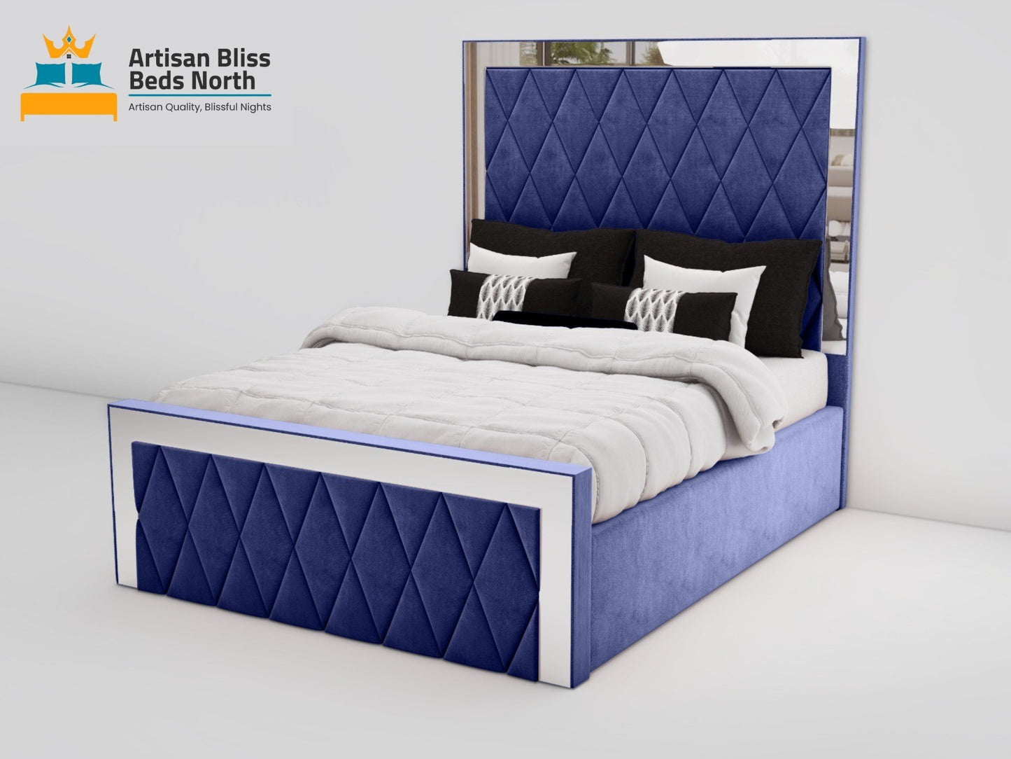 Diamond luxe bed