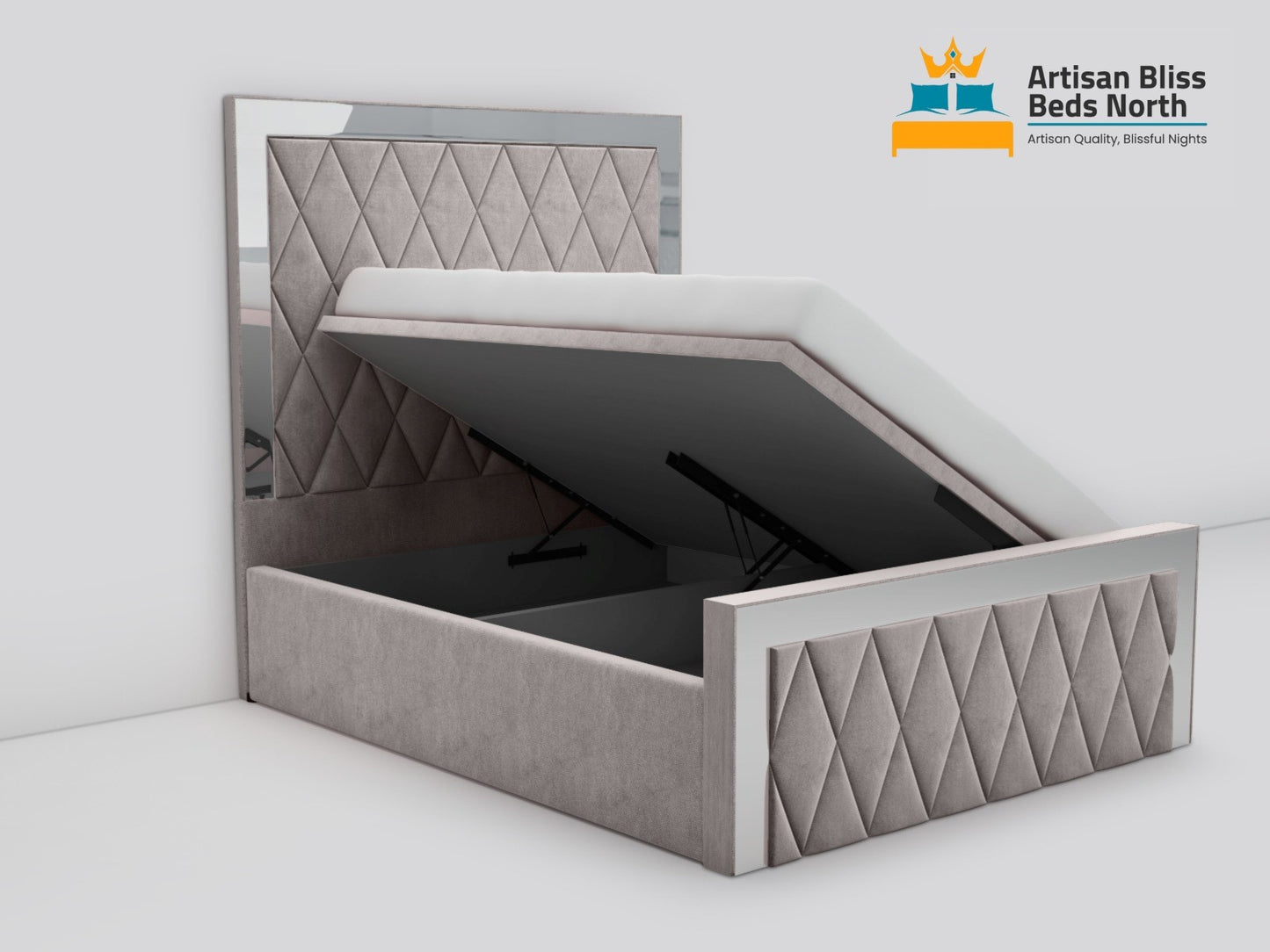 Diamond luxe bed