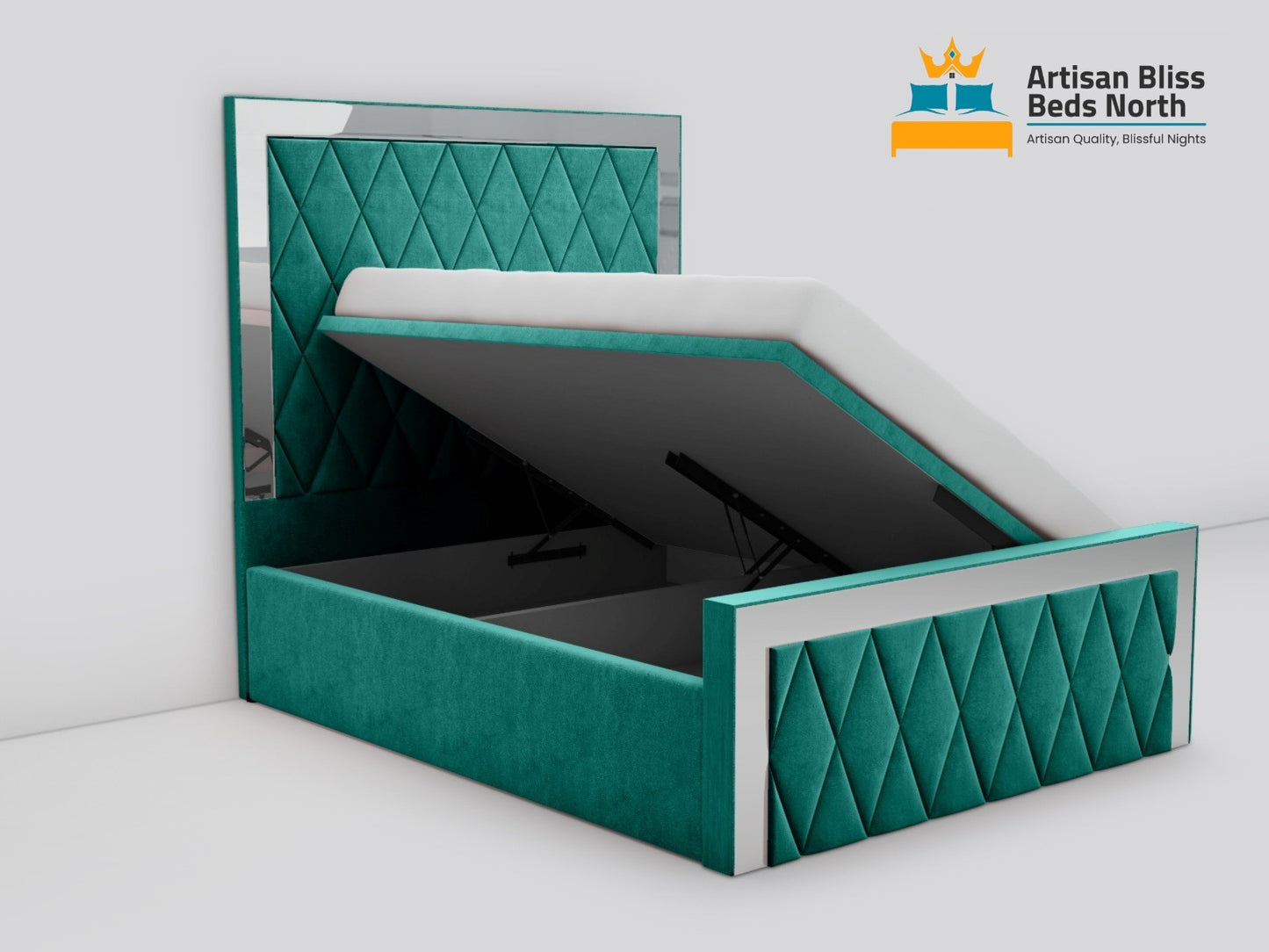 Diamond luxe bed