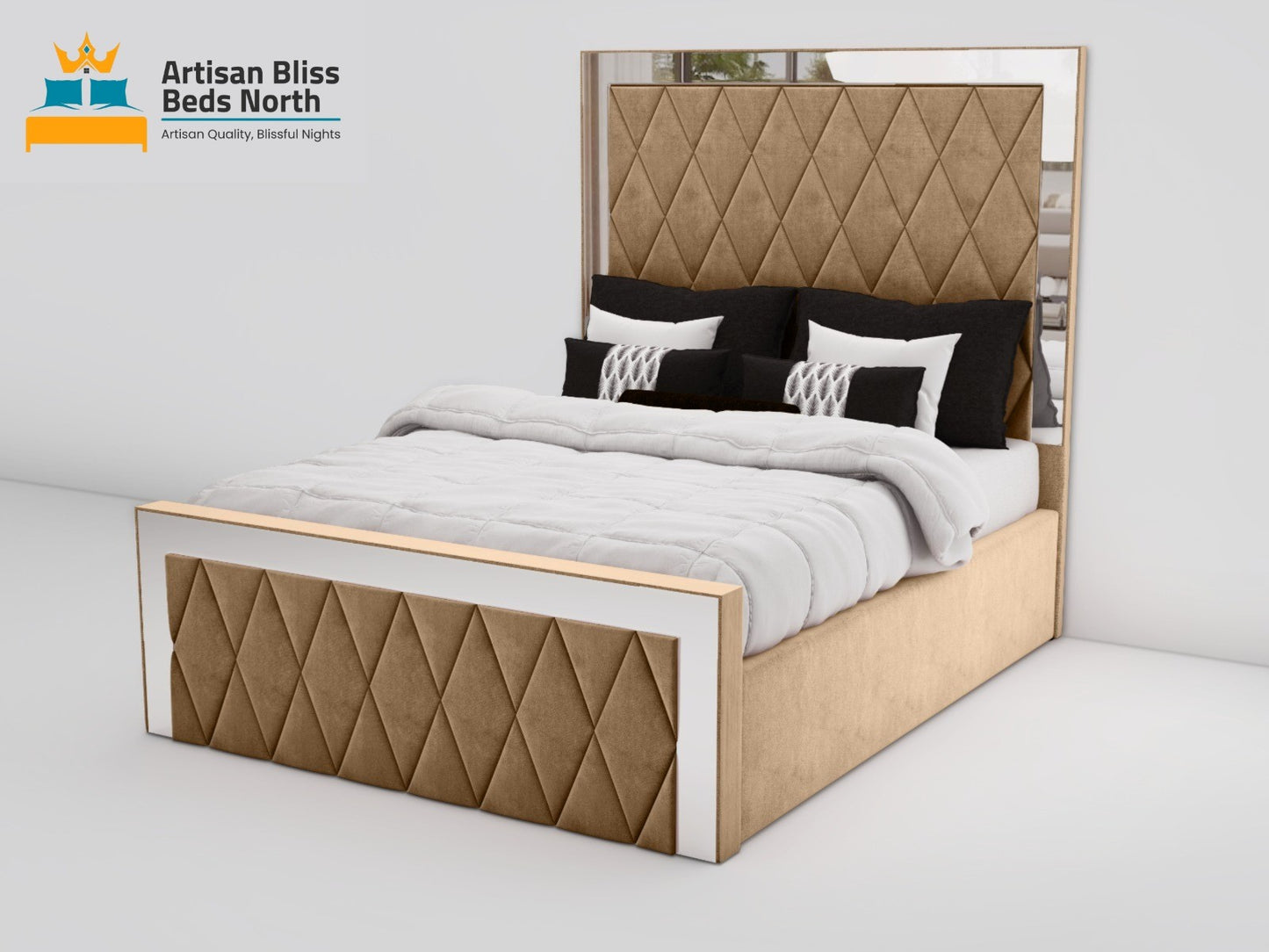 Diamond luxe bed