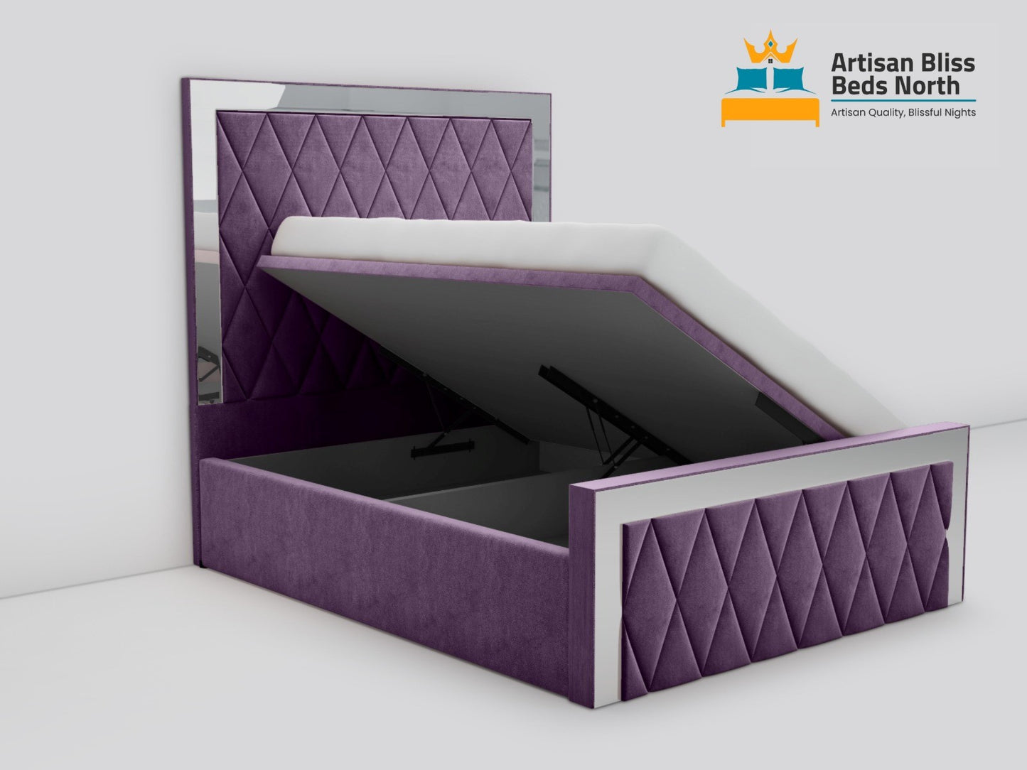 Diamond luxe bed