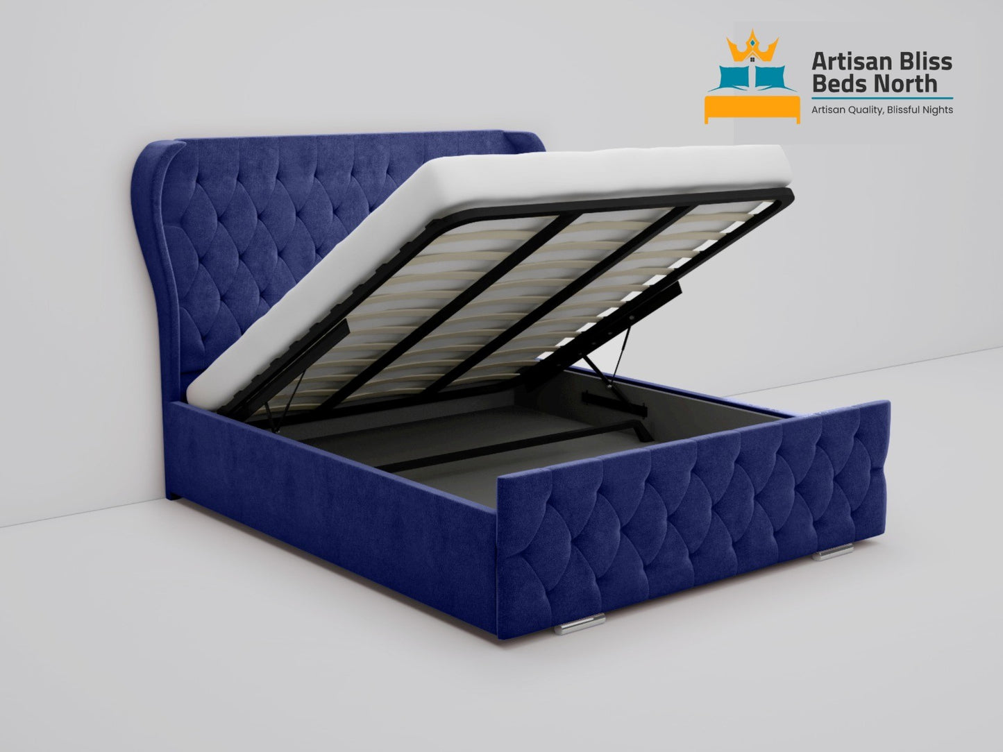 Oxford wing back bed