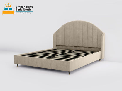 Crescent Wing Design Bed