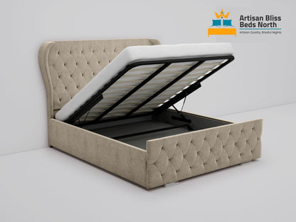 Oxford wing back bed