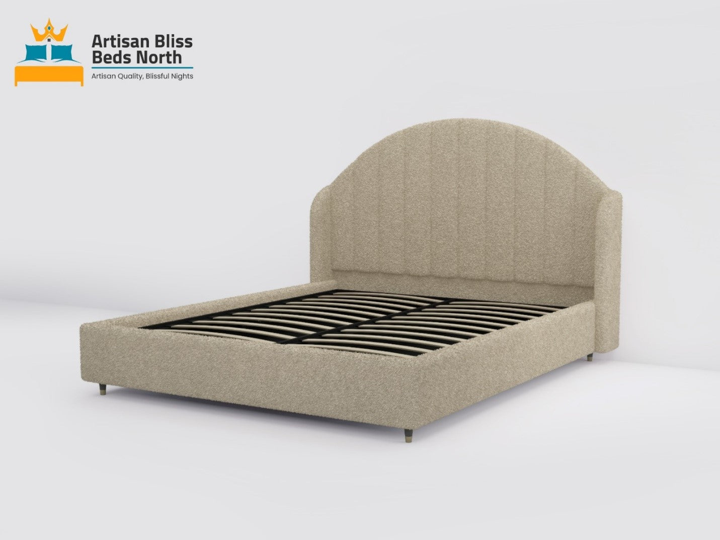 Crescent Wing Design Bed