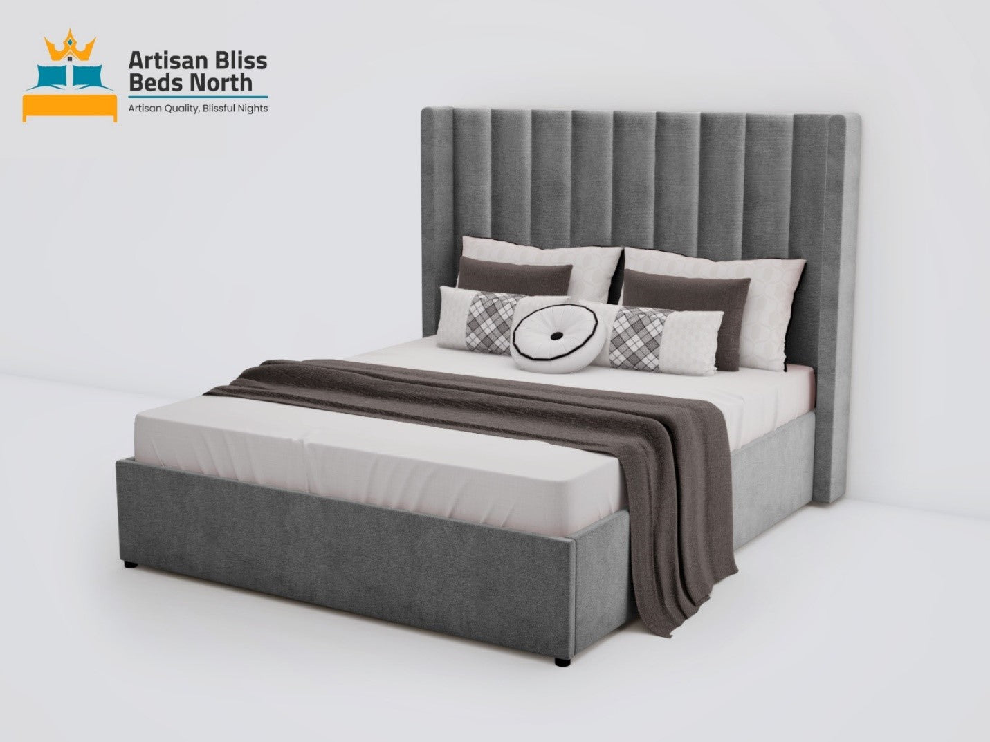 Dark Gray Plush