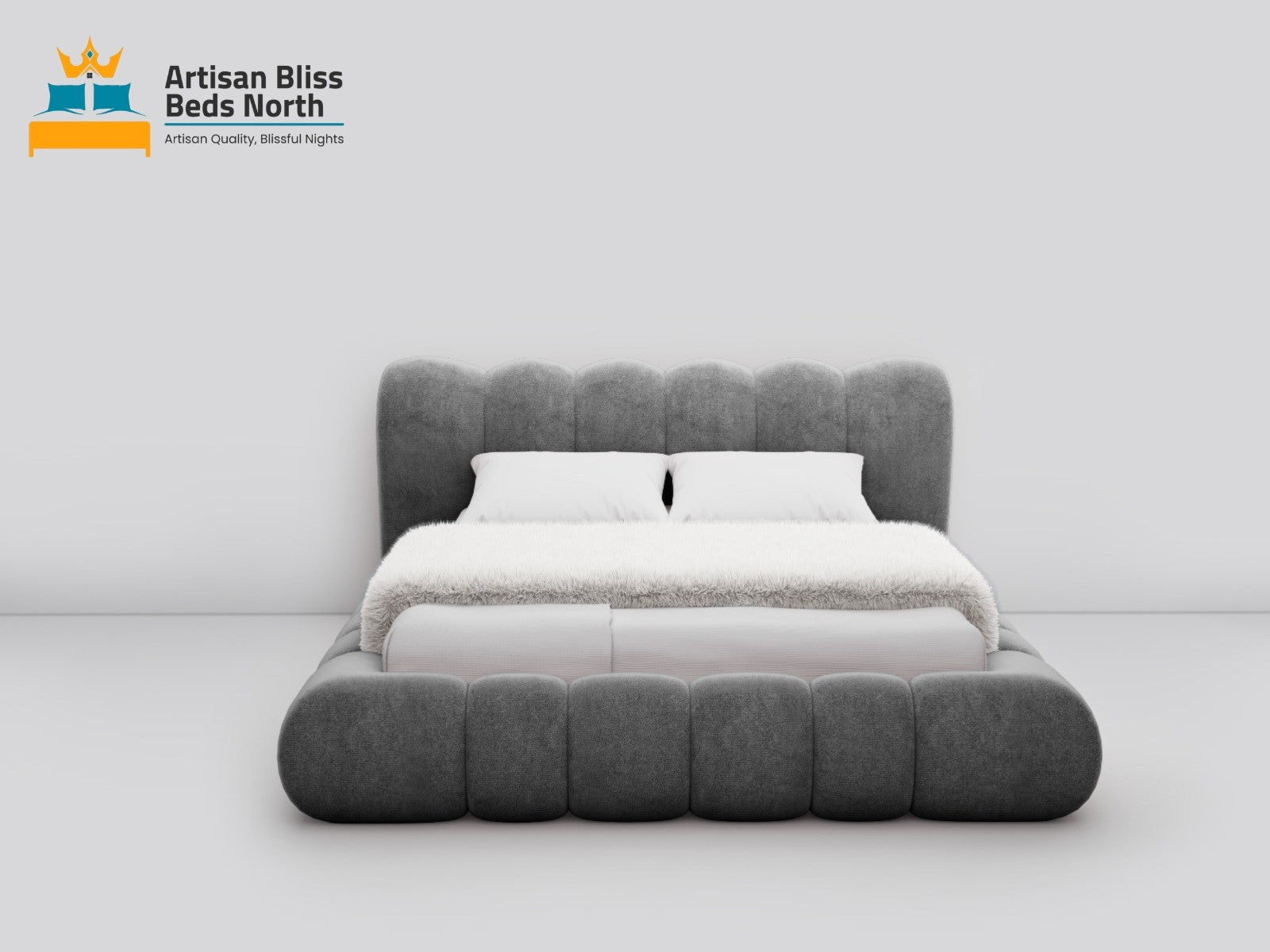 Dark Gray Plush