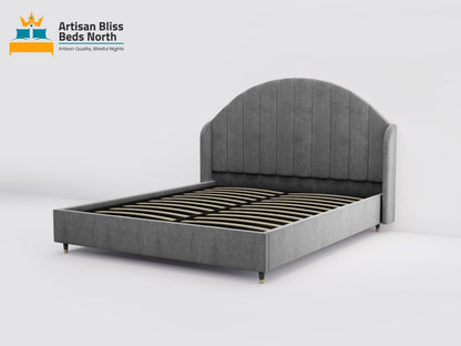 Crescent Wing Design Bed
