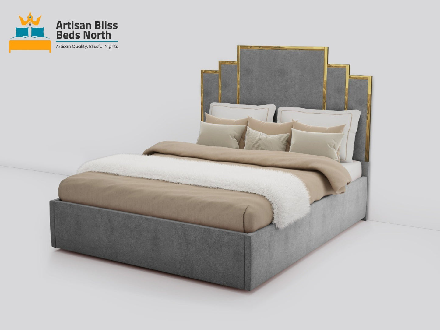 Dark Gray Plush