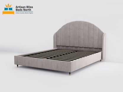 Crescent Wing Design Bed