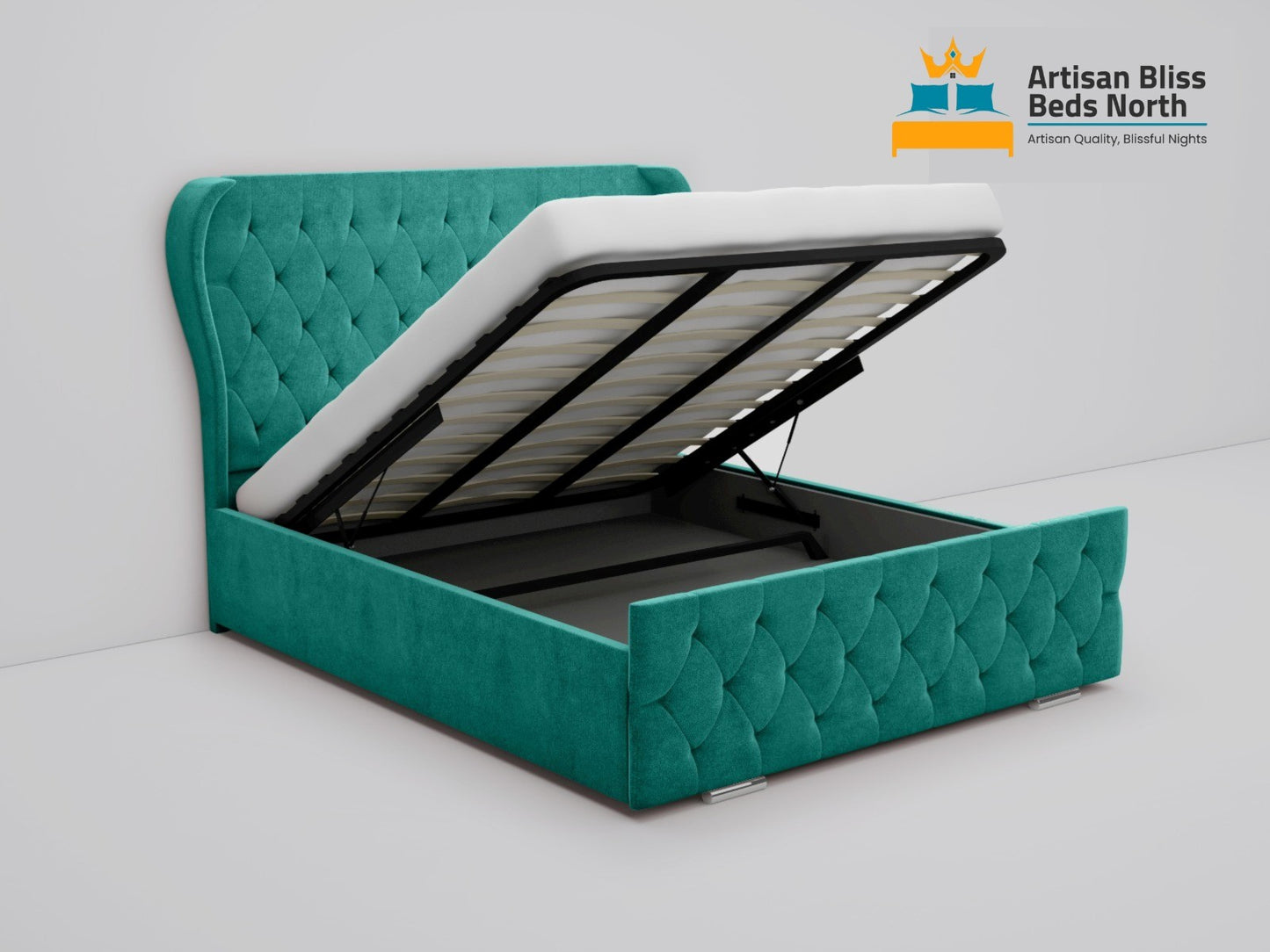 Oxford wing back bed