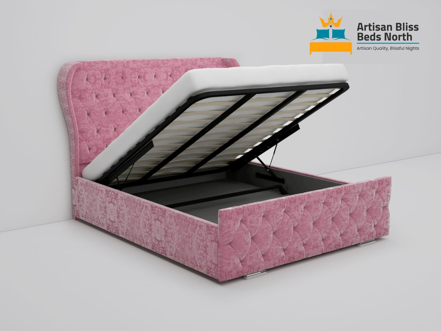 Oxford wing back bed