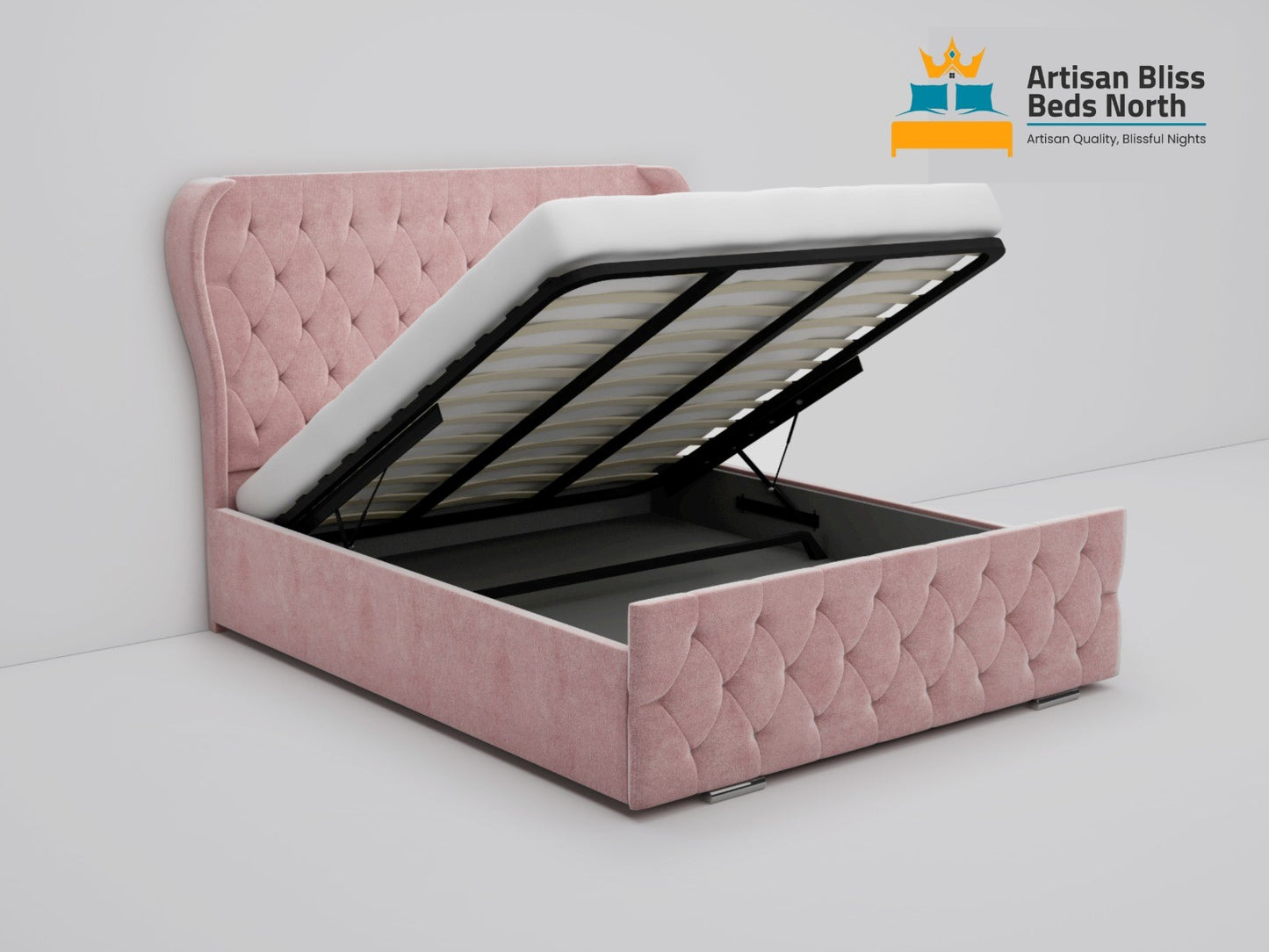 Oxford wing back bed