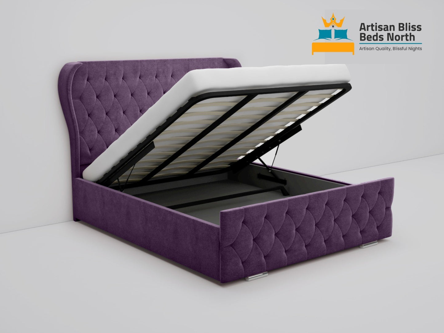 Oxford wing back bed