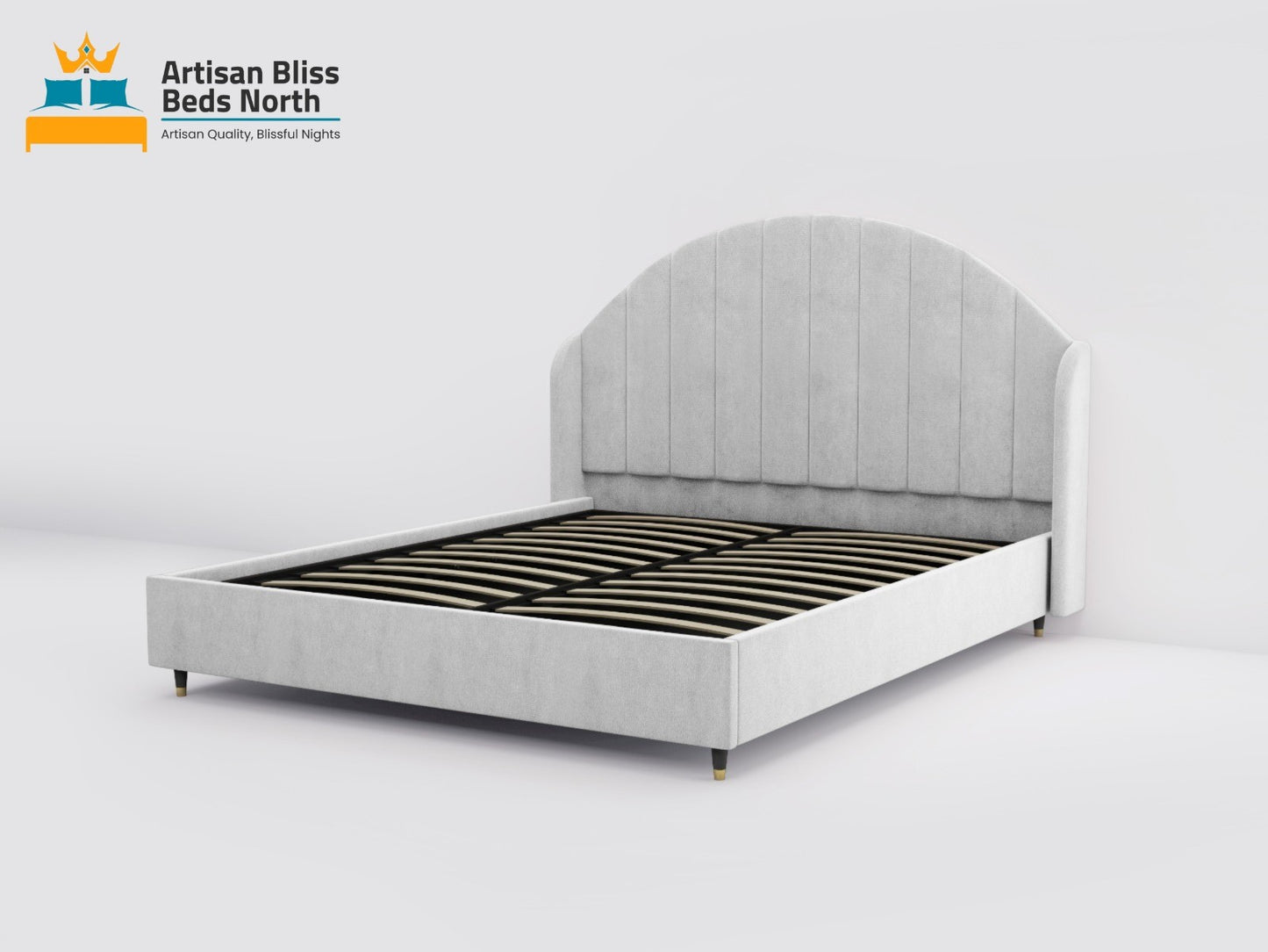 Crescent Wing Design Bed
